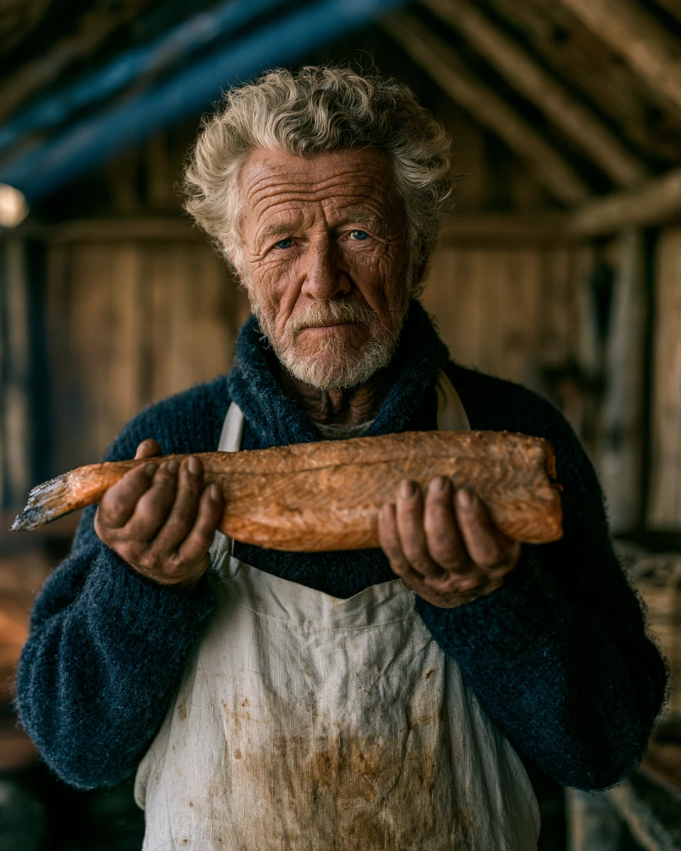 Quarterly subscription parcel, a whole side of cold-smoked salmon delivered four times a year