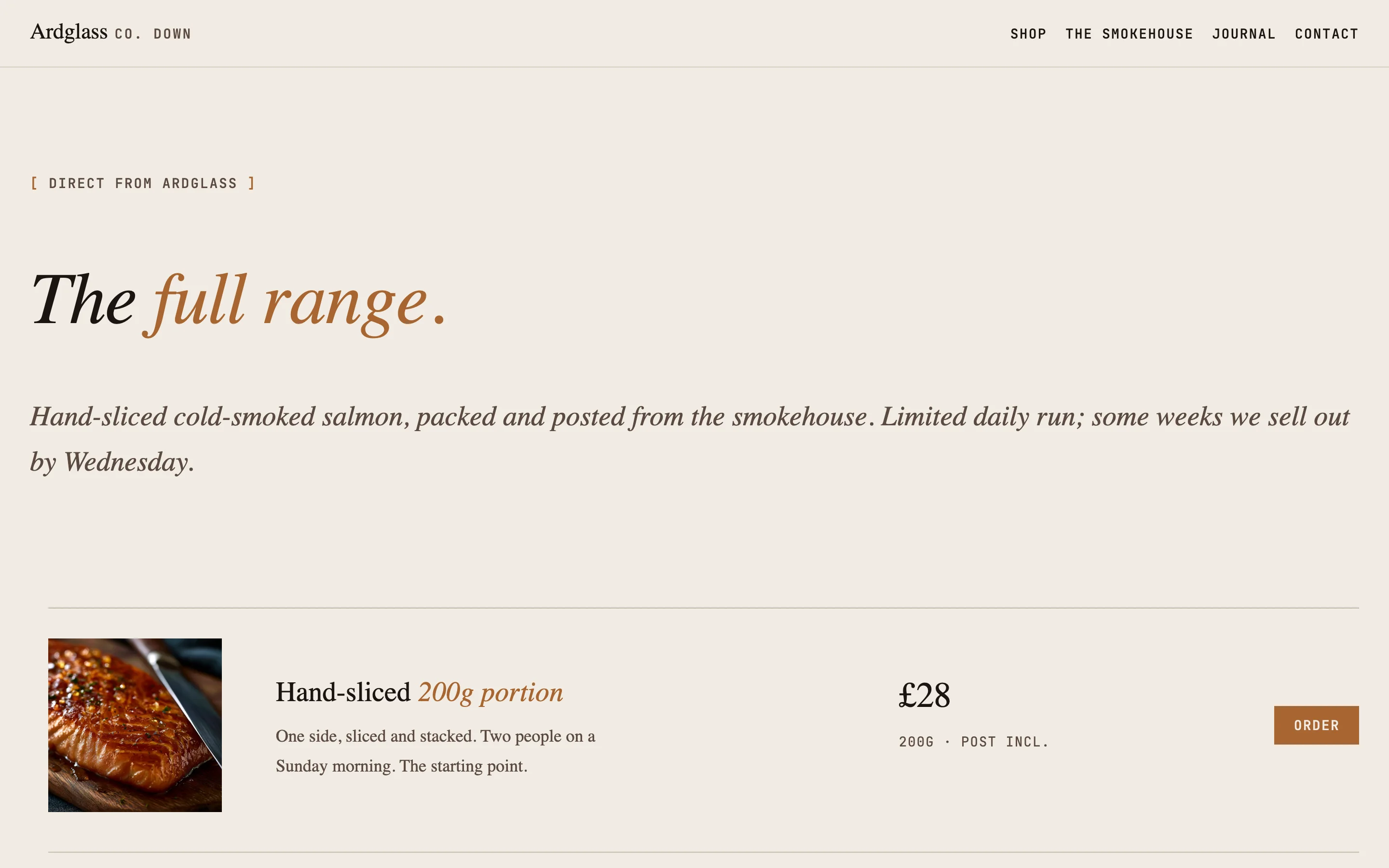 Shop screenshot